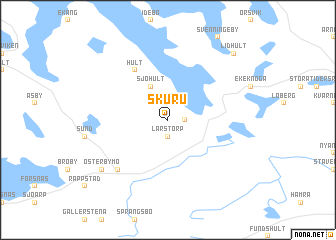 map of Skuru