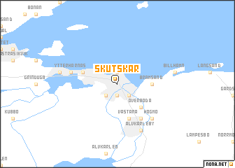 map of Skutskär