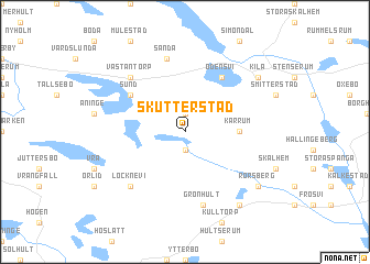 map of Skutterstad