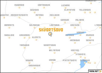 map of Skvortsovo