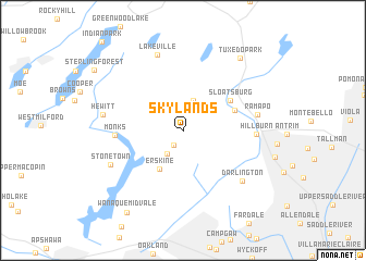 map of Skylands