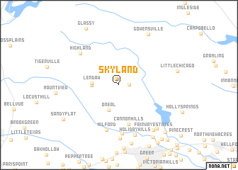 map of Skyland