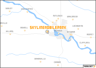 map of Skyline Mobile Park