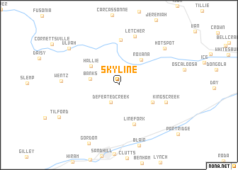 map of Skyline