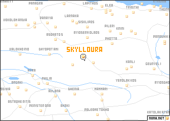 map of Skylloura