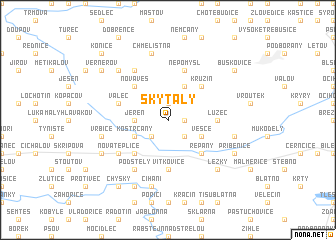 map of Skytaly