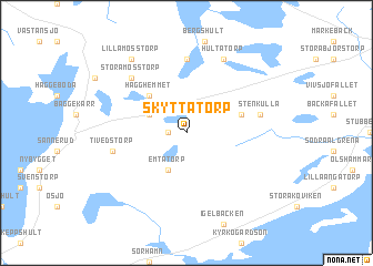 map of Skyttatorp
