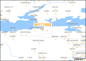 map of Skyttinge