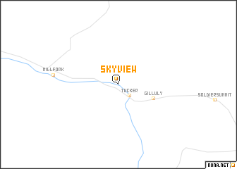 map of Sky View