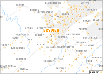 map of Skyview