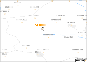 map of Slabnevo