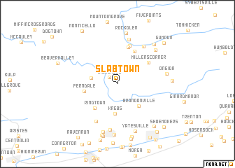 map of Slabtown