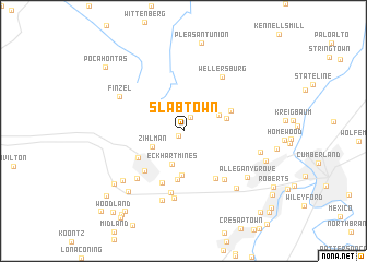 map of Slabtown