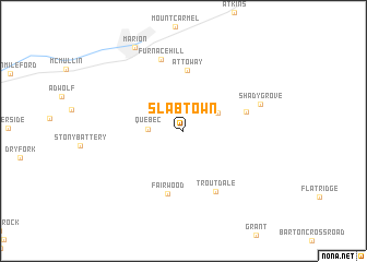 map of Slabtown