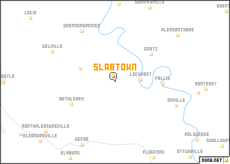 map of Slabtown