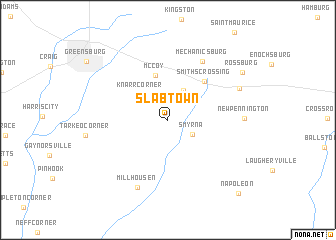 map of Slabtown