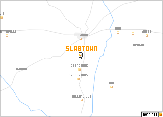 map of Slabtown