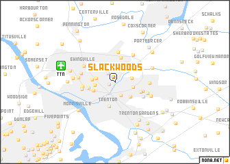 map of Slackwoods