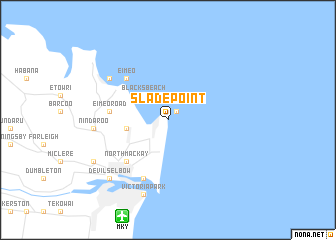 map of Slade Point