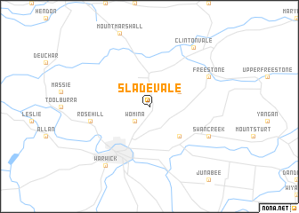 map of Sladevale