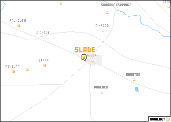 map of Slade