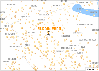 map of Sladojev Do