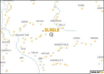 map of Slagle