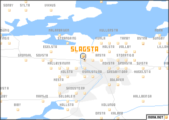 map of Slagsta