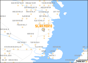 map of Slakmöre