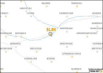 map of Slak