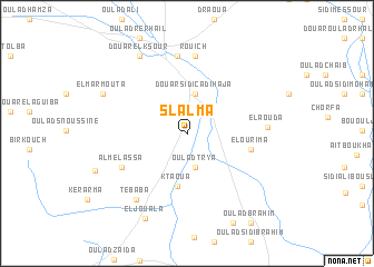 map of Slalma