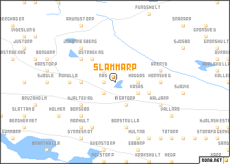 map of Slammarp