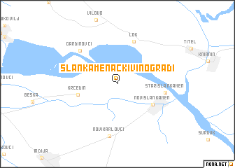 map of Slankamenački Vinogradi