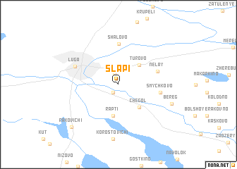 map of Slapi