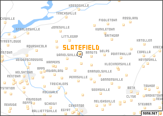 map of Slatefield