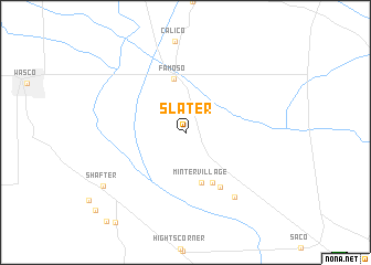 map of Slater