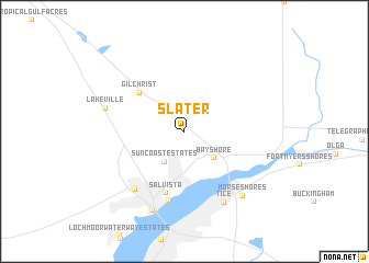 map of Slater