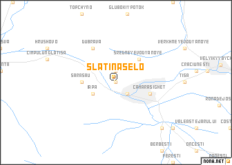 map of Slatina-Selo