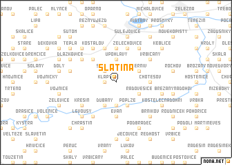 map of Slatina