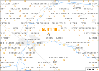 map of Slatina