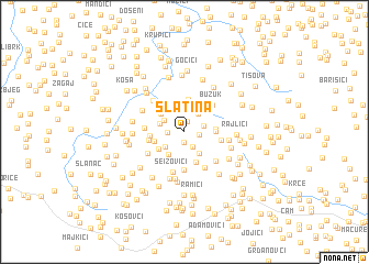 map of Slatina