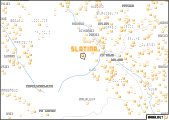 map of Slatina