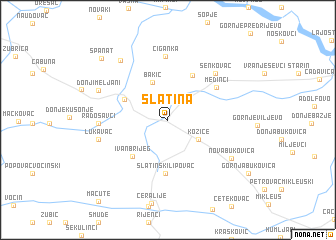 map of Slatina