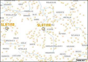 map of Slatina