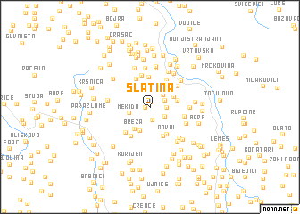 map of Slatina