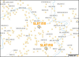 map of Slatina