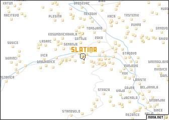 map of Slatina