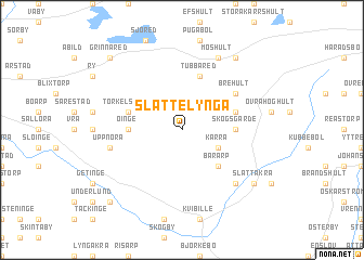 map of Slättelynga