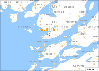 map of Slätten