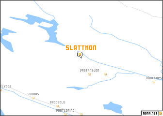 map of Slättmon